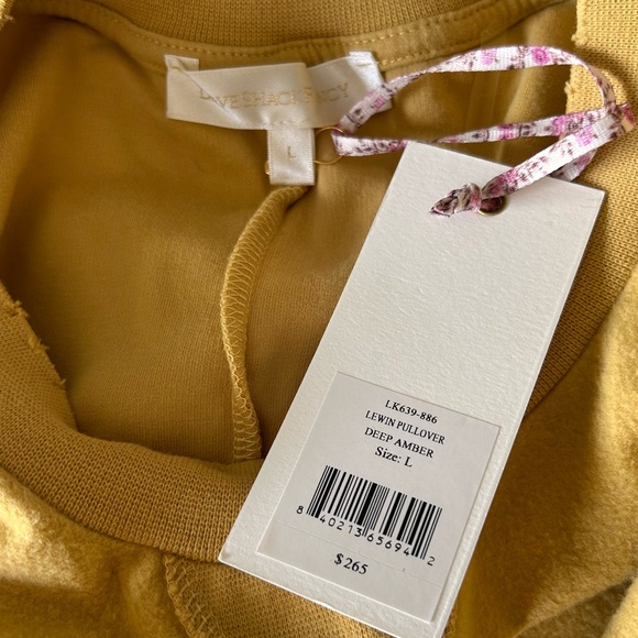 LoveShackFancy Lewin Puff-Sleeve Pullover Sweater | Size Large | NWT - Picture 16 of 16